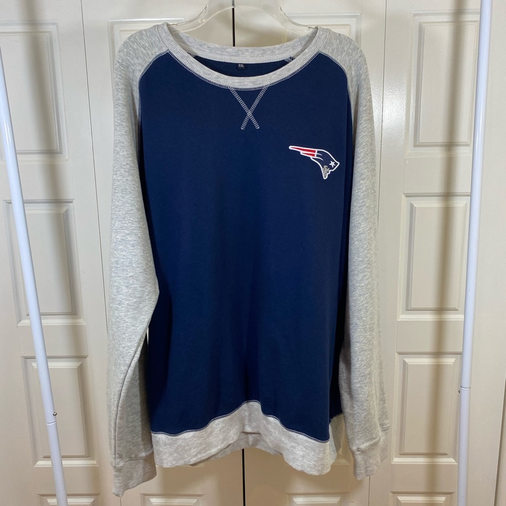 New England Patriot Sweatshirt With Logo Cotton